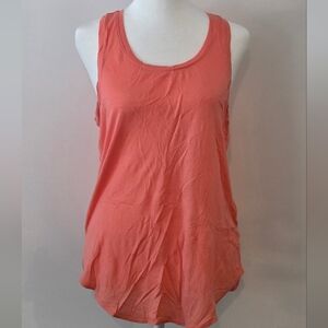 Dynamite Coral Scoop Neck Tank